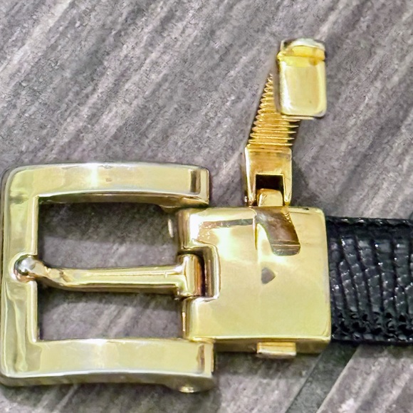 Cale Lizard skin belt. Made in Spain. main image 6